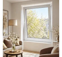 Металлопластиковое окно  VEKA Softline 82 поворотно-откидное 1100 x 1000 мм