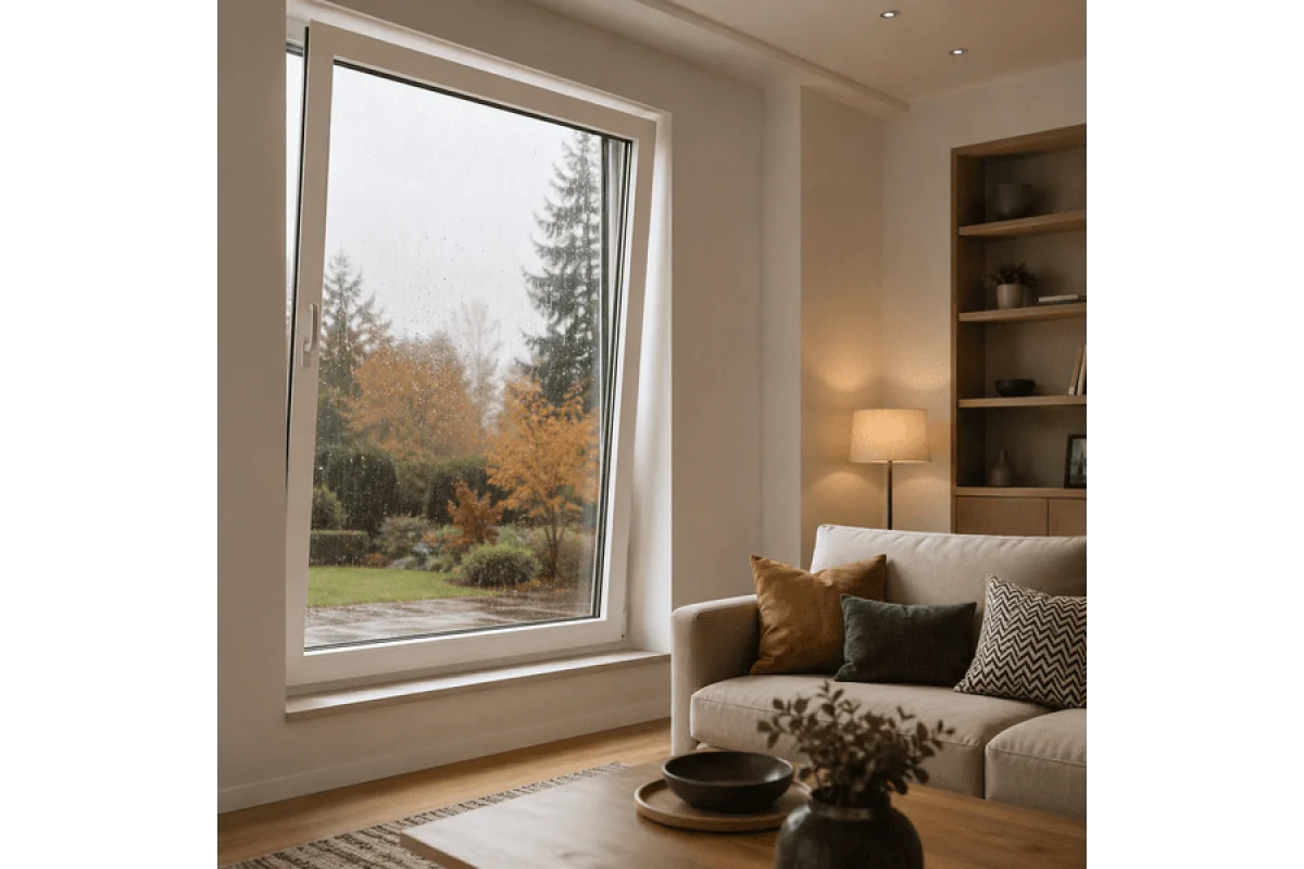 Металопластикове вікно VEKA Softline 82 поворотно-відкидне 1100 x 1100 мм