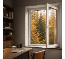 Металопластикове вікно WDS 6S одностулкове поворотно-відкидне 600 x 900 мм