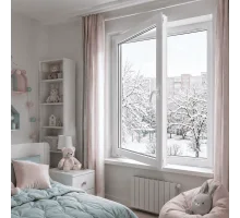 Металлопластиковое окно REHAU Synego поворотно-откидное 1100 x 1400 мм