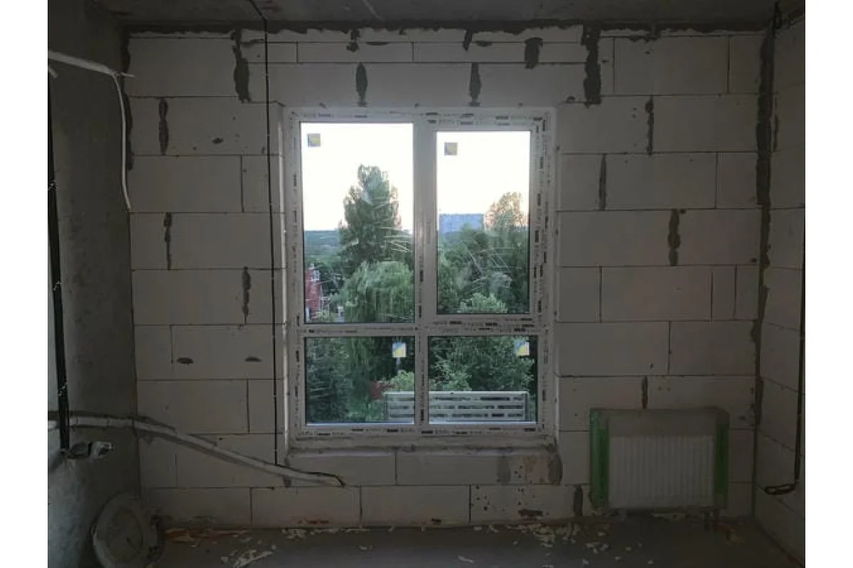 Панорамні металопластикові вікна VEKA Softline 76 4100 x 2400 мм