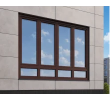 Панорамні металопластикові вікна REHAU EURO 70 2900 x 2600 мм ламіновані