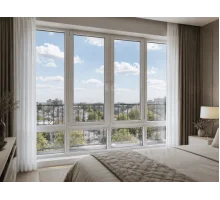 Панорамні металопластикові вікна REHAU EURO 70 3600 x 2300 мм
