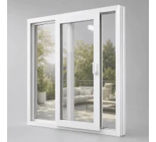 Раздвижное металлопластиковое окно WDS SL 76 1400 x 1400 мм 