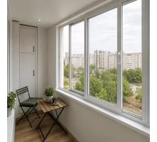 Раздвижное металлопластиковое окно WDS SL 76 1500 x 1200 мм 