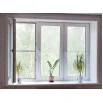 Металлопластиковые окна REHAU EURO 70 трёхстворчатое с поворотно-откидной створкой 2400 x 1200 мм