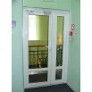 Металлопластиковые двери Aluplast Ideal 7000 MD полуторные с поворотно-откидной створкой 1200 x 2200 мм