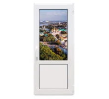 Металопластикові двері Aluplast Ideal 7000 поворотно-відкидне 800 x 2000 мм