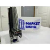 Металлопластиковые окна Aluplast Ideal 4000 одностворчатое глухое 600 x 900 мм