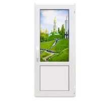 Металопластикові двері Glasso 5S поворотно-відкидне 800 x 2100 мм