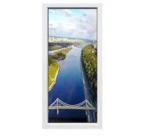 Металопластикове вікно REHAU EURO 60 глухе 500 x 700 мм