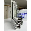 Металлопластиковые окна Salamander BluEvolution 82 одностворчатое поворотно-откидное 800 x 1200 мм