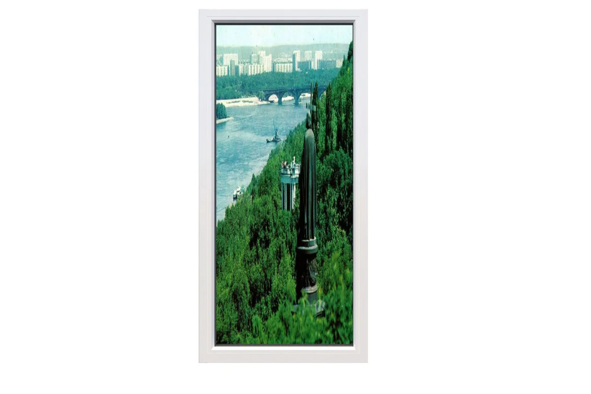 Металлопластиковые окна VEKA Softline глухое 1100 x 900 мм