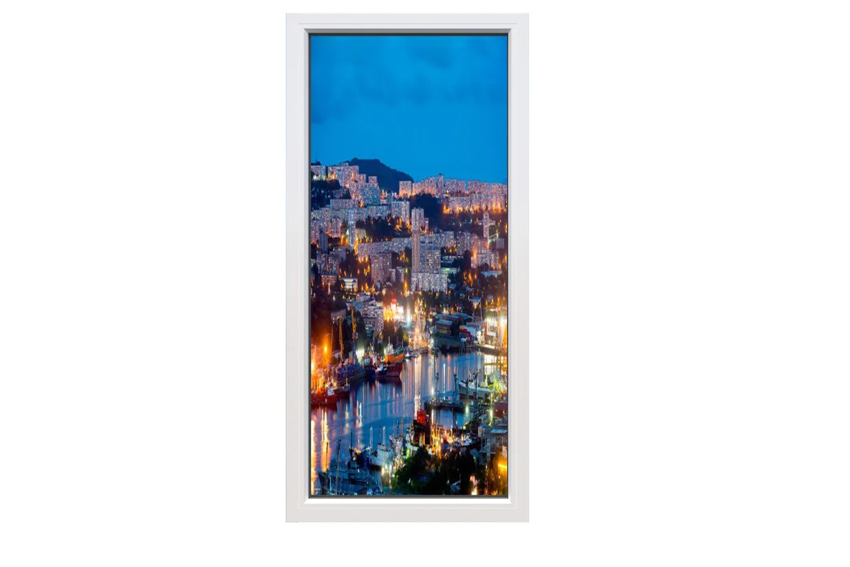 Металлопластиковые окна VEKA Softline 82 глухое 500 x 700 мм