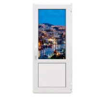 Металопластикові двері VEKA Softline 82 поворотно-відкидне 900 x 2100 мм