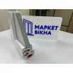 Металопластикове вікно Viknaroff MegaLine 600 одностулкове глухе 800 x 1200 мм