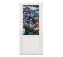 Металлопластиковые двери WDS 6S поворотно-откидные 800 x 2000 мм
