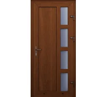 Металопластикові вхідні двері WDS 5S Одинарні Модель 62
